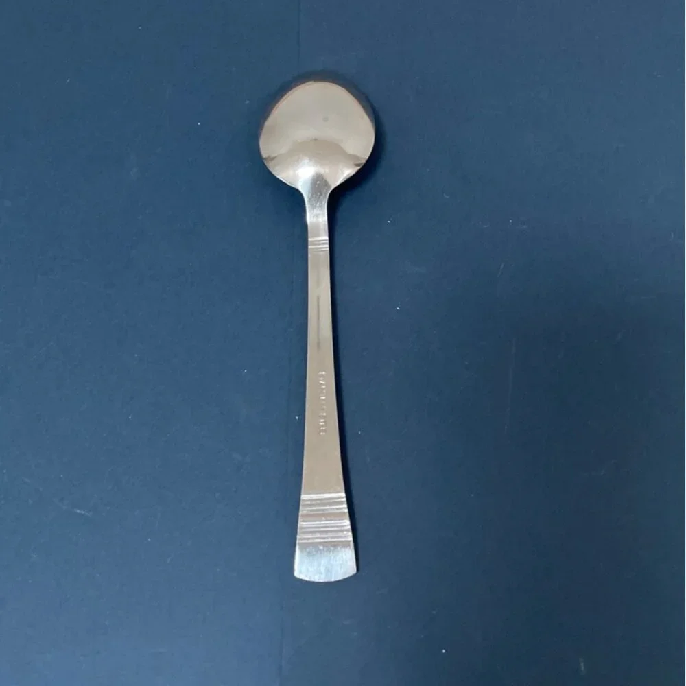 Vtg Pfaltzgraff Kensington Sapphire Bay Dinner Spoon Teaspoon Stainless Flatware